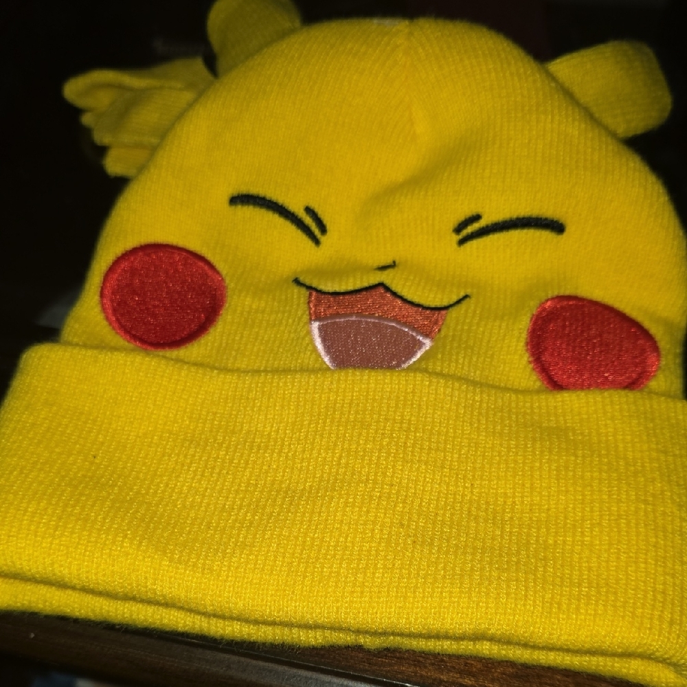 Pokemon Pikachu Yellow Hat for Kids